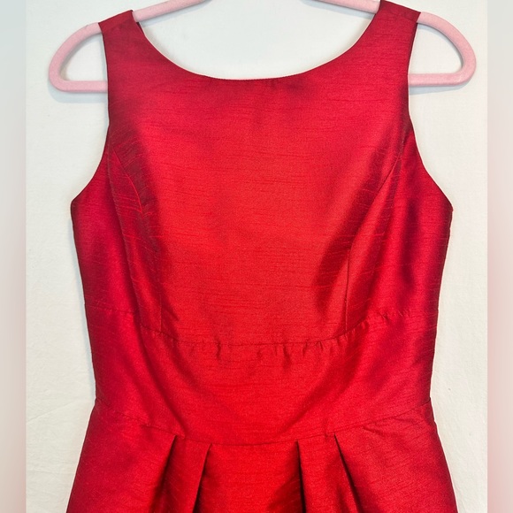 Alfred Sung Low Back with Bow Mini Dress - Picture 9 of 10